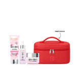 Glycolic-Bright: Daily Glowing Foam Cleanser, Night Cream & Face Serum Trio