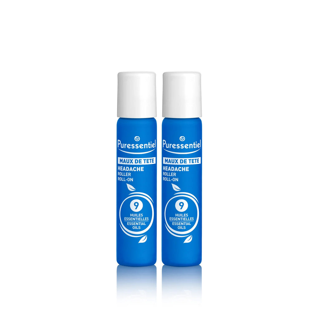 Puressentiel Roller Headaches with 9 Essential Oils Duo Skin Society Lebanon