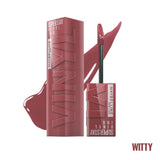 Maybelline New York Super Stay Vinyl Ink Long lasting 16 Hour Wear, No Budge, Instant Shine Lipstick