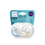 Avent Ultra Air Pacifier 0-6M - Pack of 2 - Skin Society {{ shop.address.country }}
