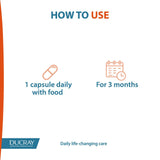 Ducray Anacaps Tri-Activ Food Supplement for Hair, Scalp and Nails - Skin Society {{ shop.address.country }}