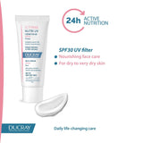 Ducray Ictyane Nutri UV Rich Face Cream SPF30 - Skin Society {{ shop.address.country }}