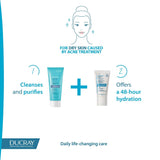 Ducray Keracnyl Repair Cream 48H of Hydration - Acne-Prone Skin Using Drying Treatments - Skin Society {{ shop.address.country }}