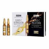 Isdin Isdinceutics Flavo-C Melatonin + Flavo-C Ultraglican - Box of 10 + 10 Bulbs x 2ml - Skin Society {{ shop.address.country }}