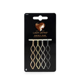 Lady Jayne Metallic Swirly Slides - Pk 4 - Skin Society {{ shop.address.country }}