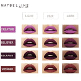 Maybelline New York Super Stay Matte Ink Liquid long lasting Lipstick - Skin Society {{ shop.address.country }}