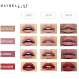 Maybelline New York Super Stay Matte Ink Liquid long lasting Lipstick - Skin Society {{ shop.address.country }}