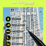 Maybelline New York Tattoo Studio Ink Pen Eyeliner - Skin Society {{ shop.address.country }}
