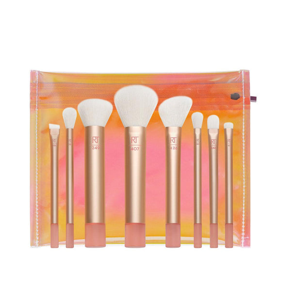 Real Techniques The Wanderer Makeup Brush Kit x8 - Skin Society {{ shop.address.country }}