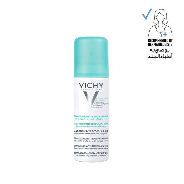 Vichy Anti-Perspirant Deodorant 48H - Dry Touch - Aerosol - Skin Society {{ shop.address.country }}