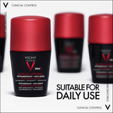 Vichy Homme Deodorant Clinical Control 96H - Skin Society {{ shop.address.country }}