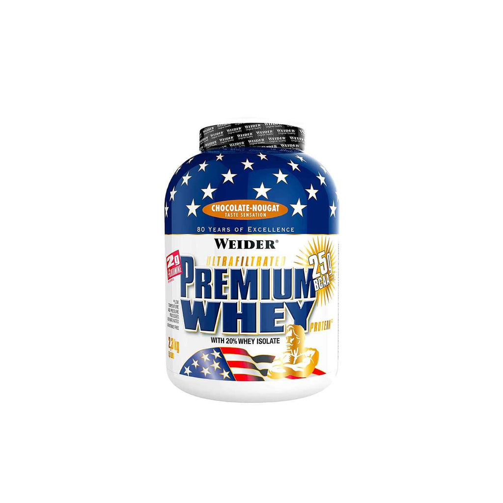 Weider Ultrafiltrated Premium Whey Protein Chocolate Nougat Flavor