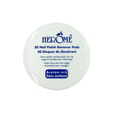 Herôme Nail Polish Remover Pads - Pack of 30 - Skin Society {{ shop.address.country }}