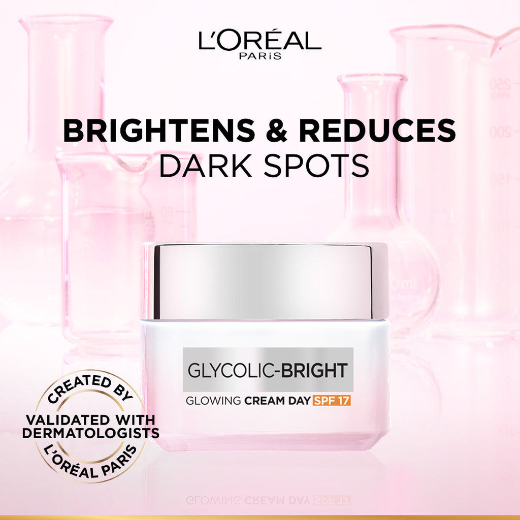 Glycolic Bright Glowing Day Cream SPF 17