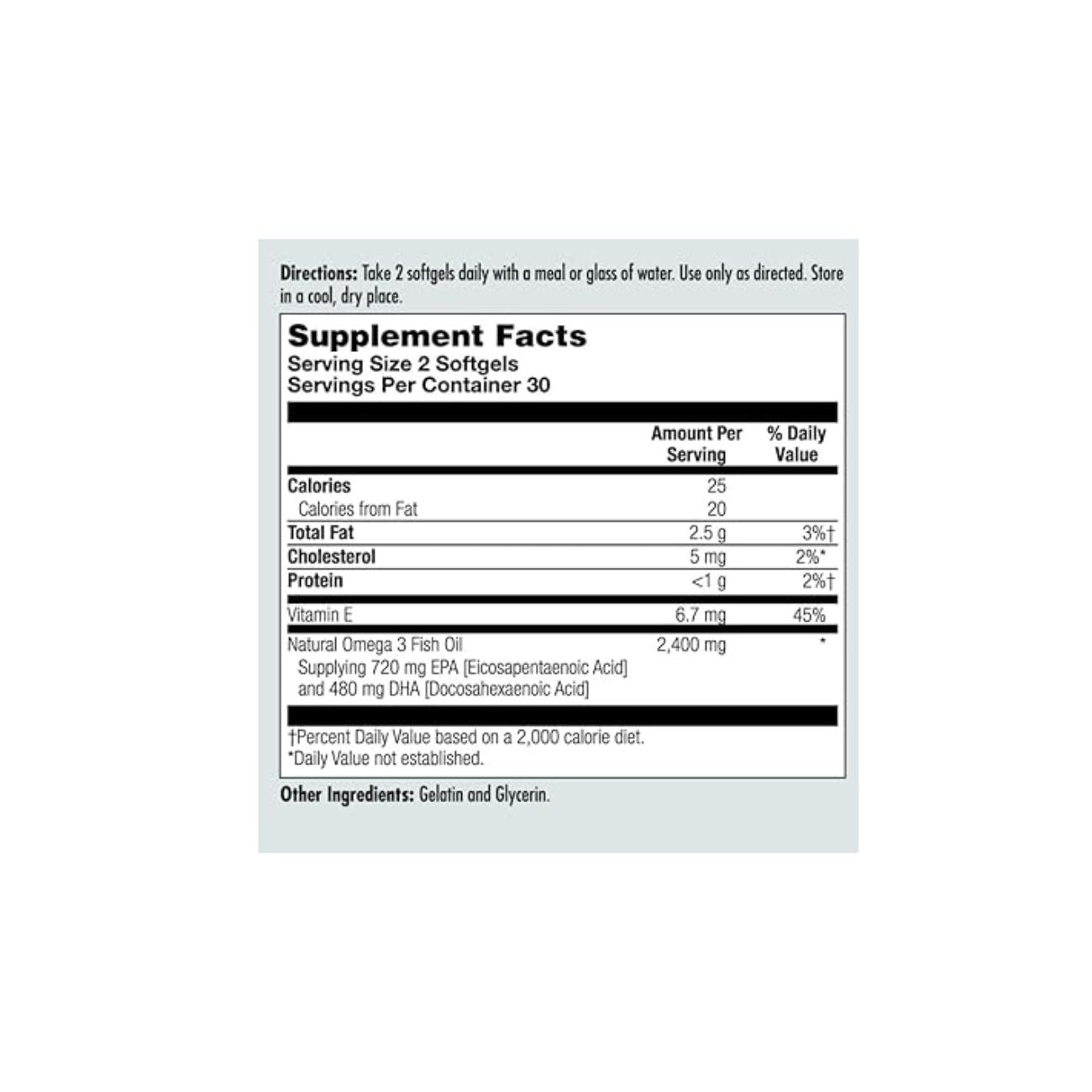 Omega 3 - 720/480