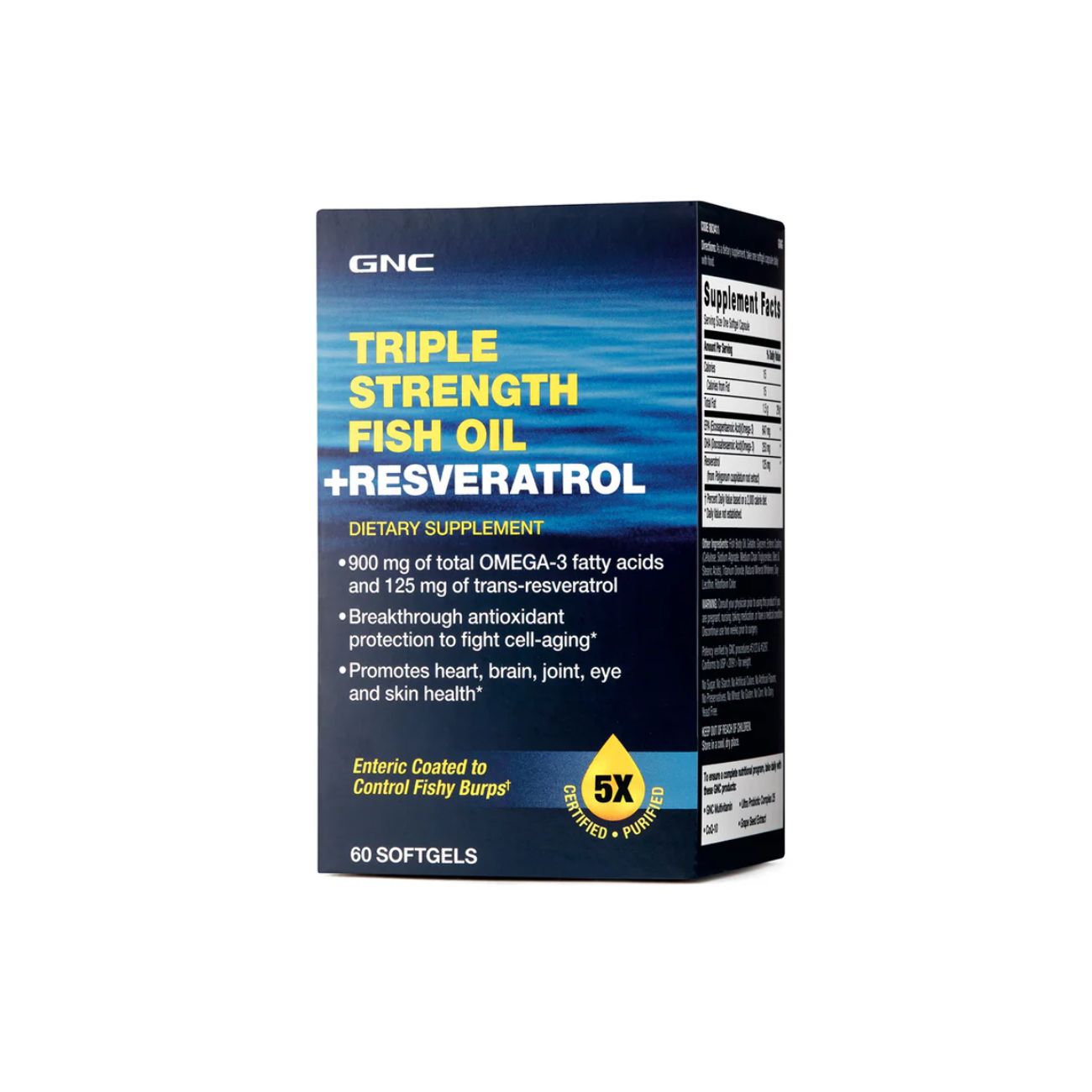 Triple Strength Fish Oil + Resveratrol