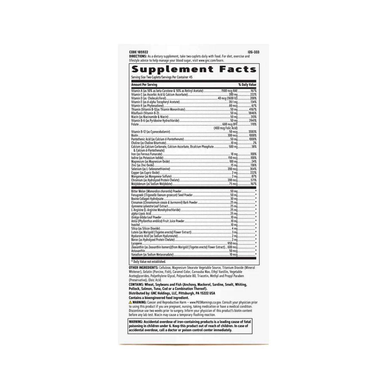 Women's Multivitamin Diabetic Support