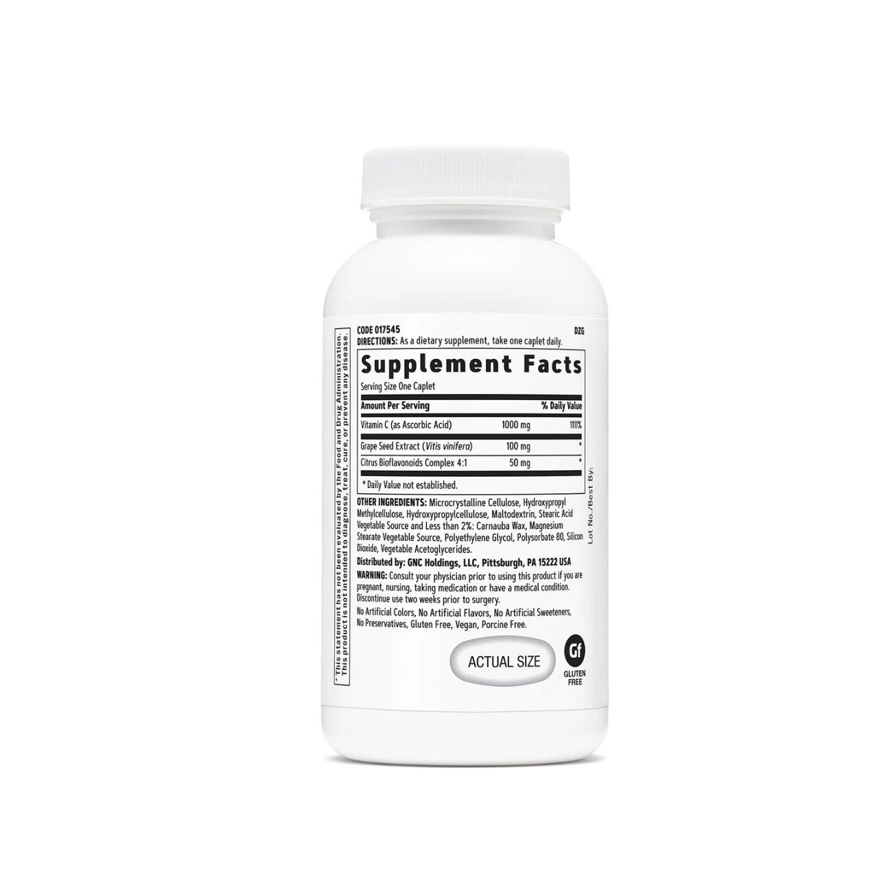 Time-Release Vitamin C & Grape Seed 1000 Mg