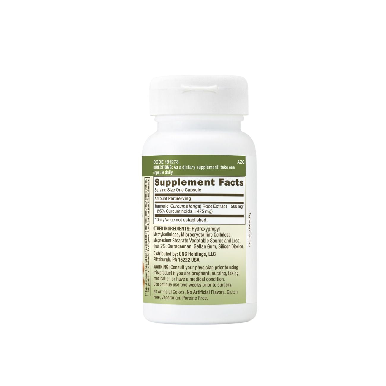 Turmeric Curcumin 500 Mg