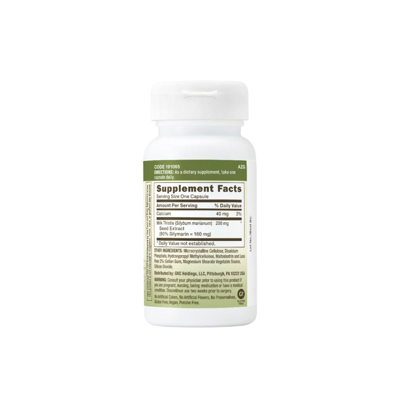 GNC Milk Thistle 200 Mg