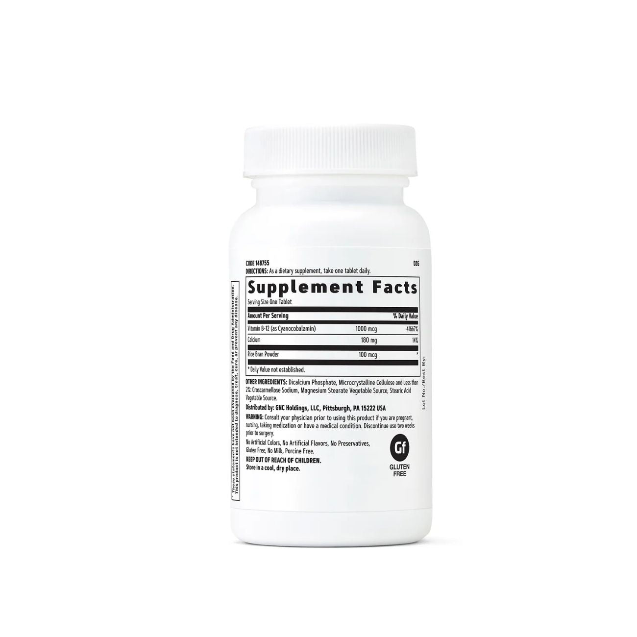 GNC Vitamin B-12 1000Mcg