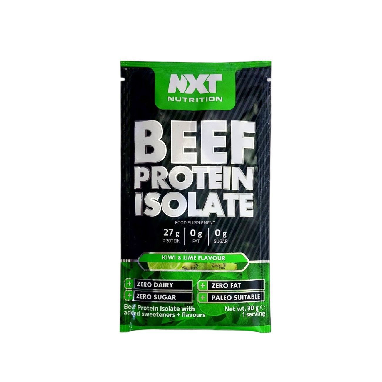 Beef Protein Isolate Sachet Kiwi & Lime
