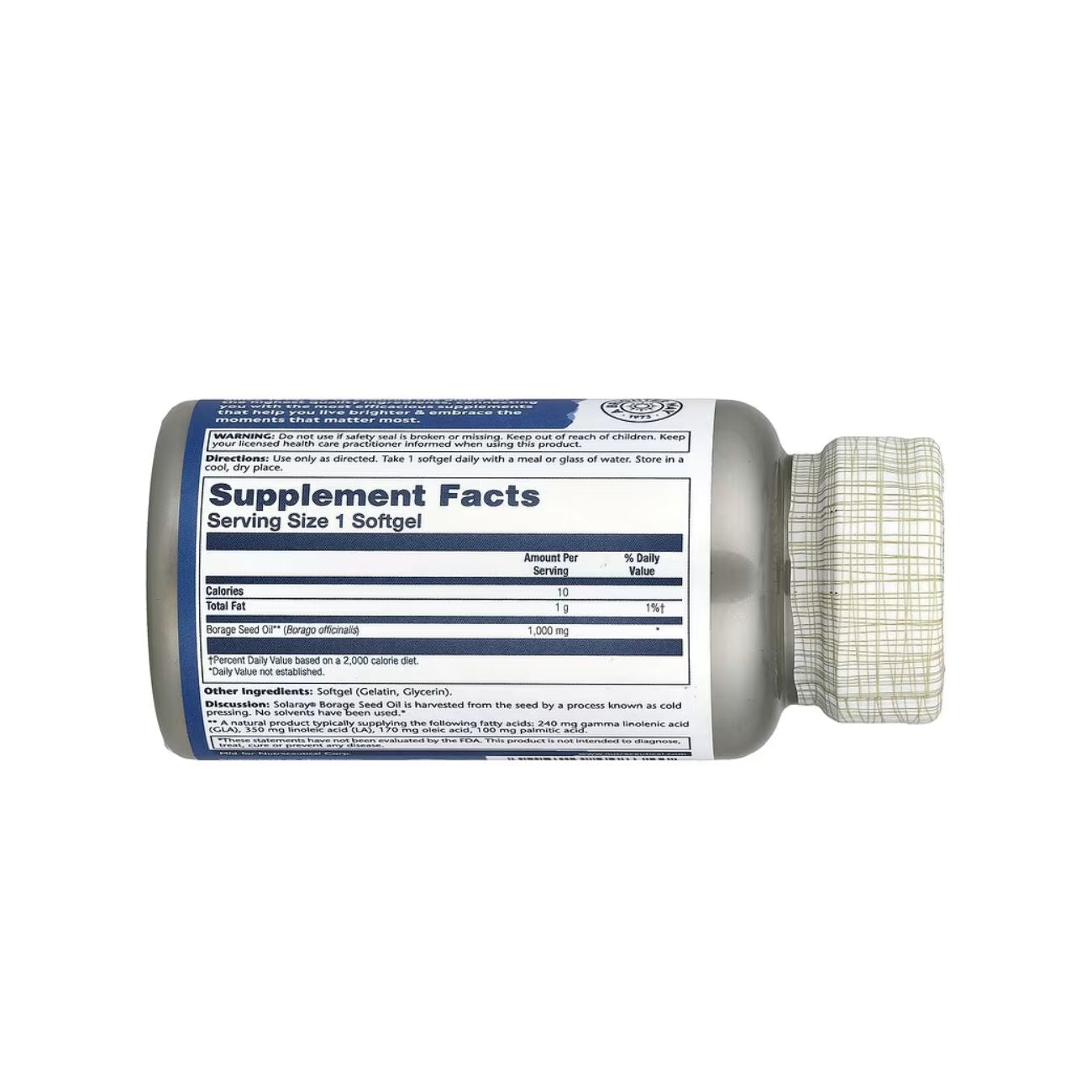 Borage Seed Oil 1000MG