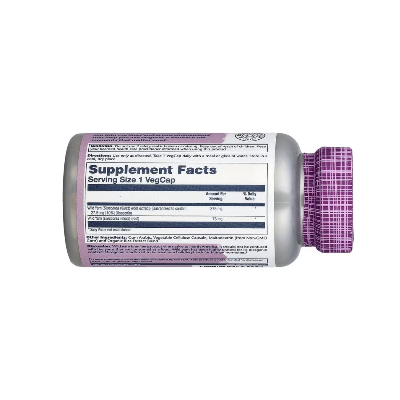 Wild Yam Root Extract 275mg