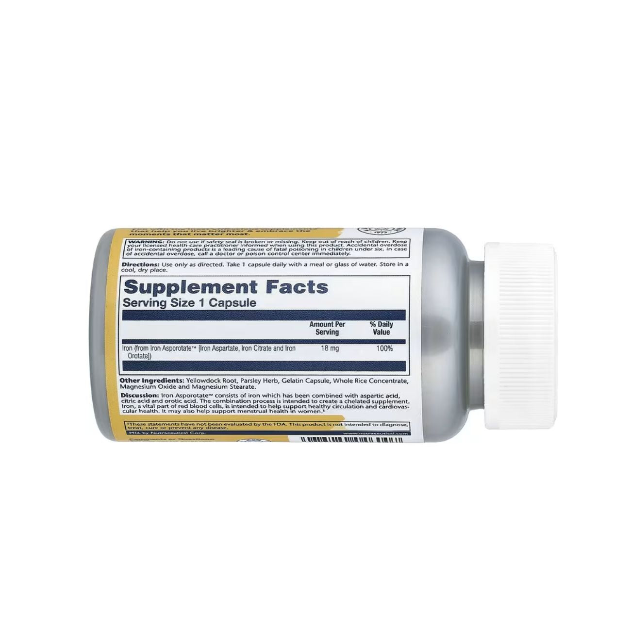 Iron Asporotate - A Highly Advanced Iron Supplement in a Special Base