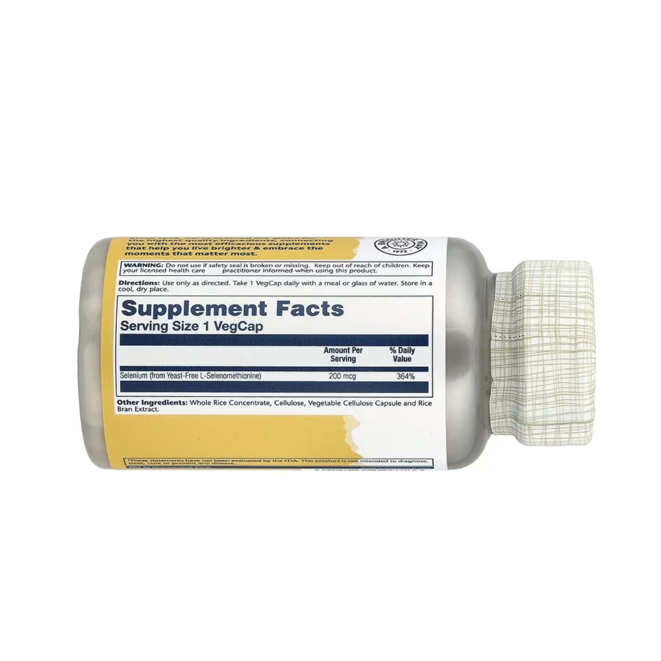 Yeast-Free Selenium 200mcg