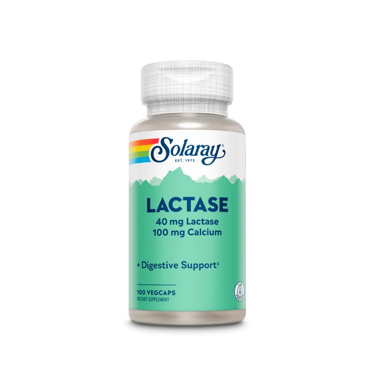 Lactase 40mg Supporting 4,000 IU Plus 100mg Calcium