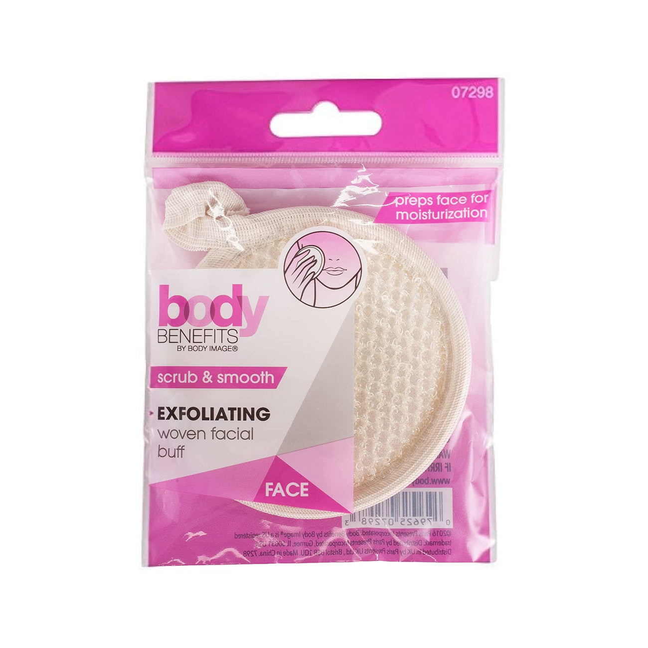 Scrub & Smooth-Exfoliating Woven Facial Buff