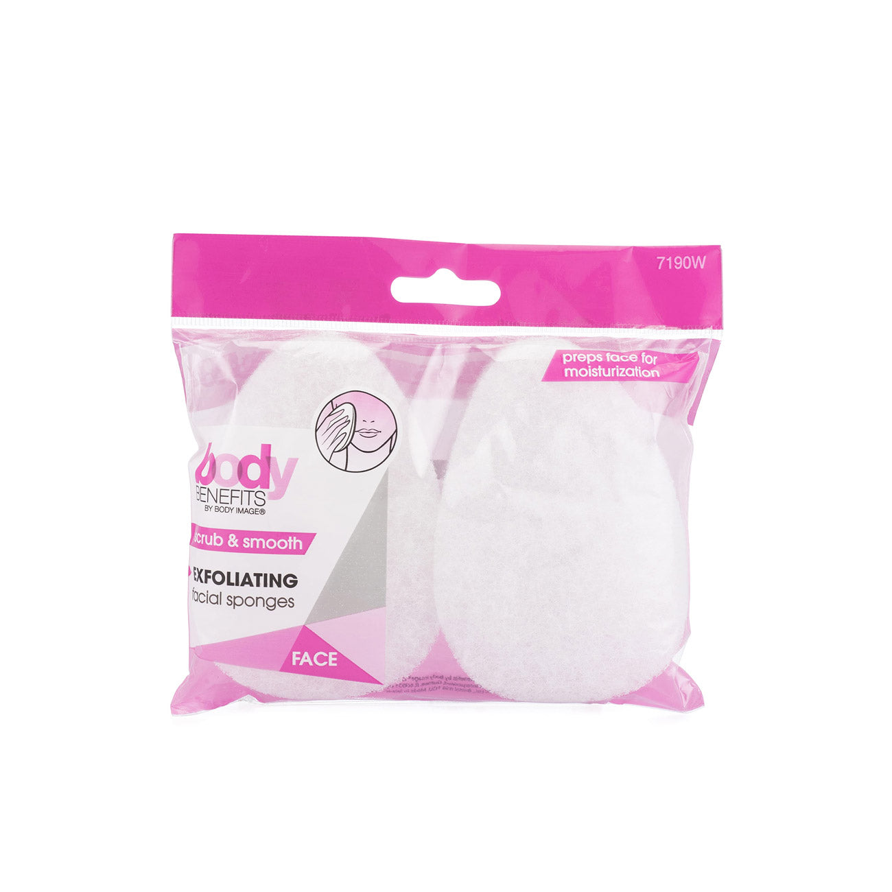 Scrub & Smooth-Exfoliating Facial Sponges