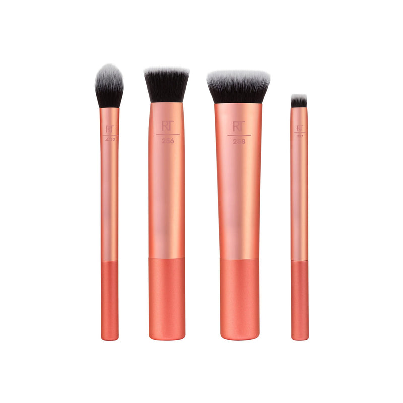 Face Base Makeup Brush Set - 4 Multi Use Base Brushes