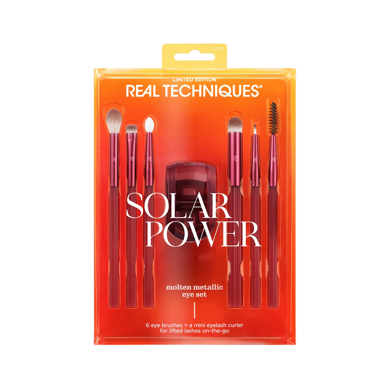 Solar Power-Molten Metallic Eye Set