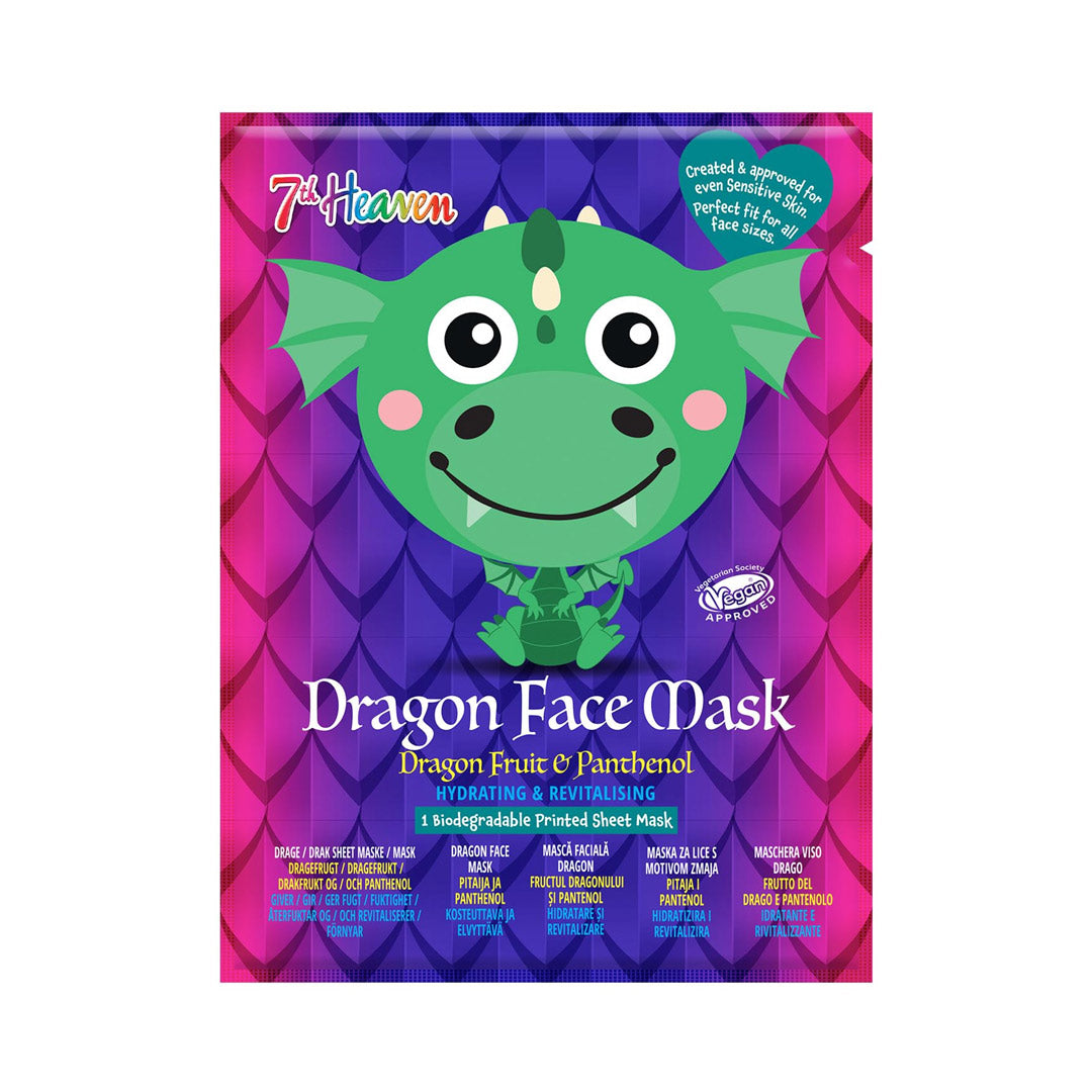 7th Heaven Dragon Face Mask