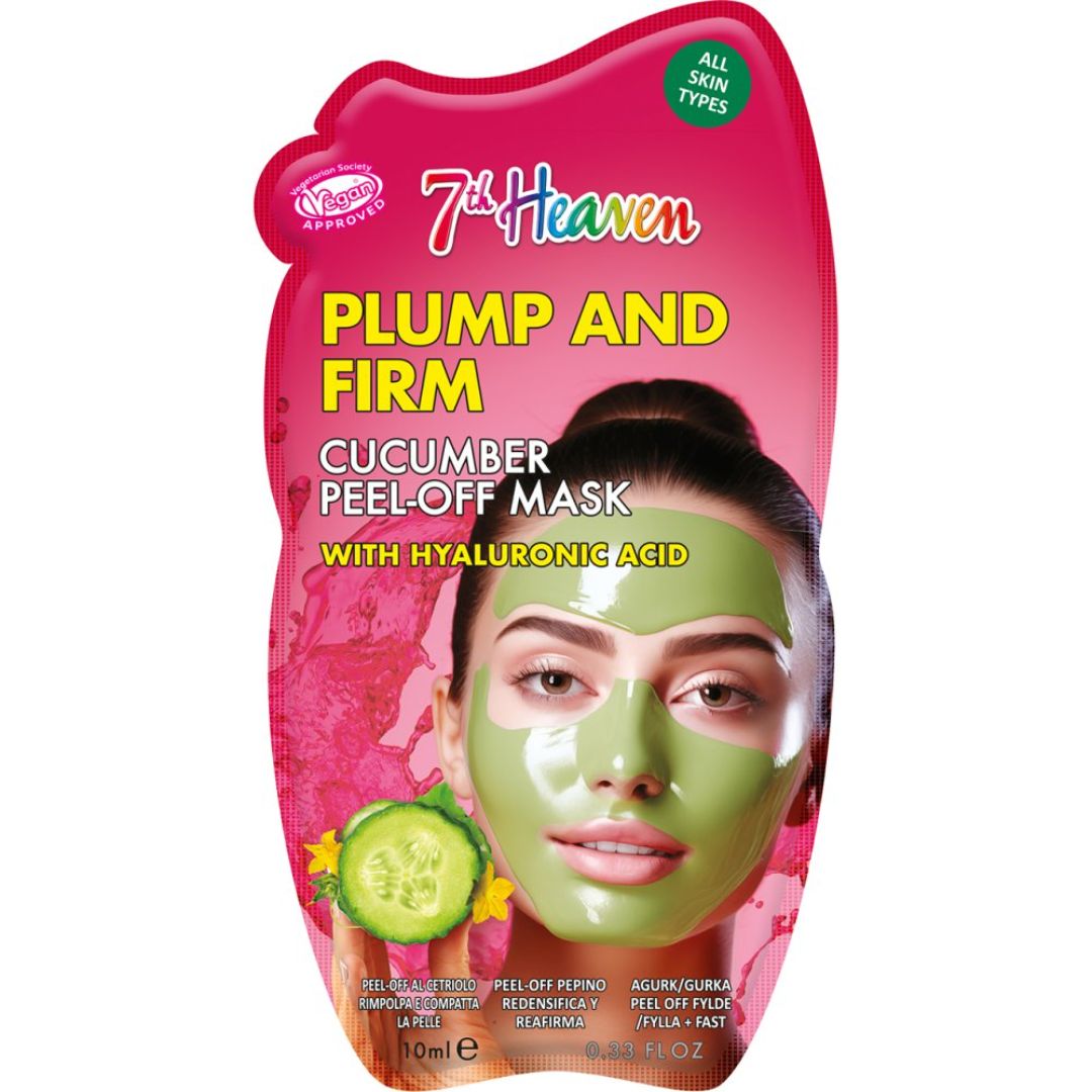 7th Heaven Plump and Firm Cucumber Peel-Off Mask with Hyaluronic Acid