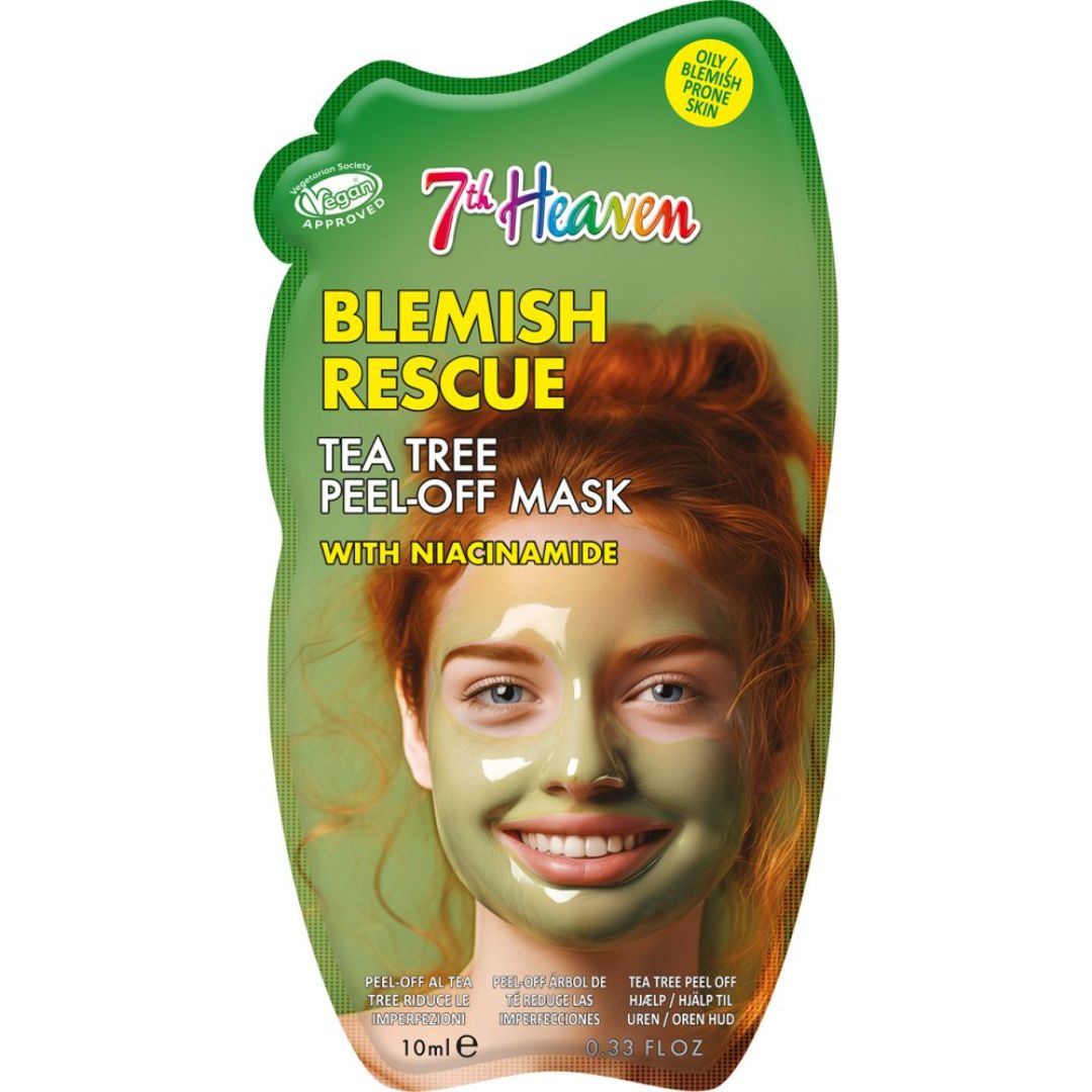 7th Heaven Blemish RescueTea Tree Peel-Off Mask with Niacinamide
