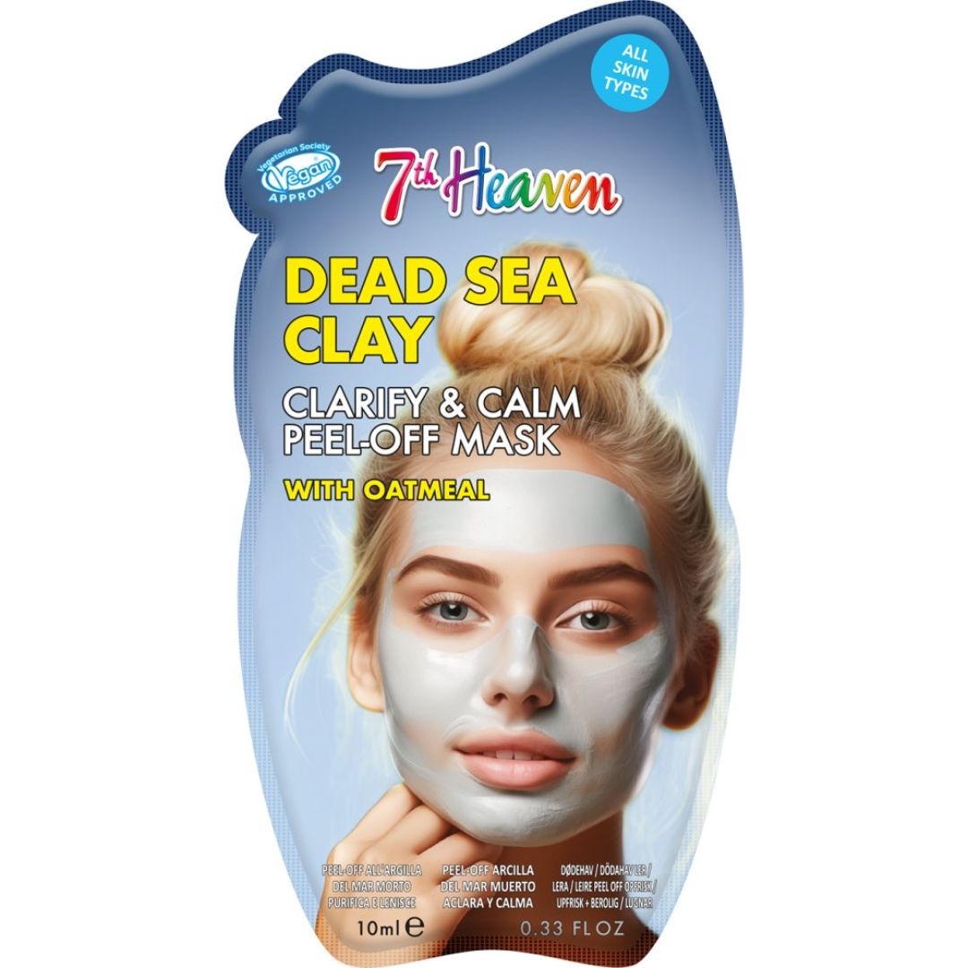 7th Heaven Dead Sea Clay Clarify and Calm Peel-Off Mask with Oatmeal