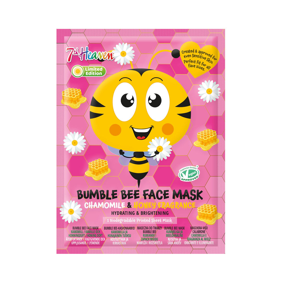 7th Heaven Bumble Bee Face Mask