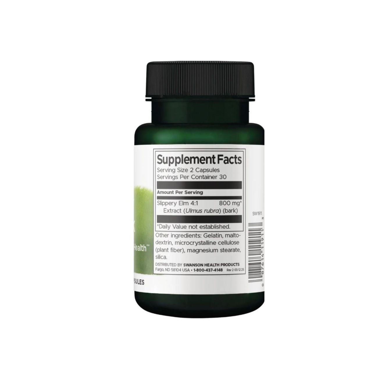 Slippery Elm Bark 400 Mg