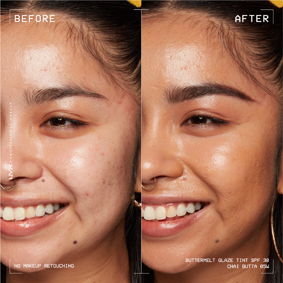 Buttermelt Glaze Soft Glow Skin Tint + SPF/FPS 30, Foundation, 12h Wear