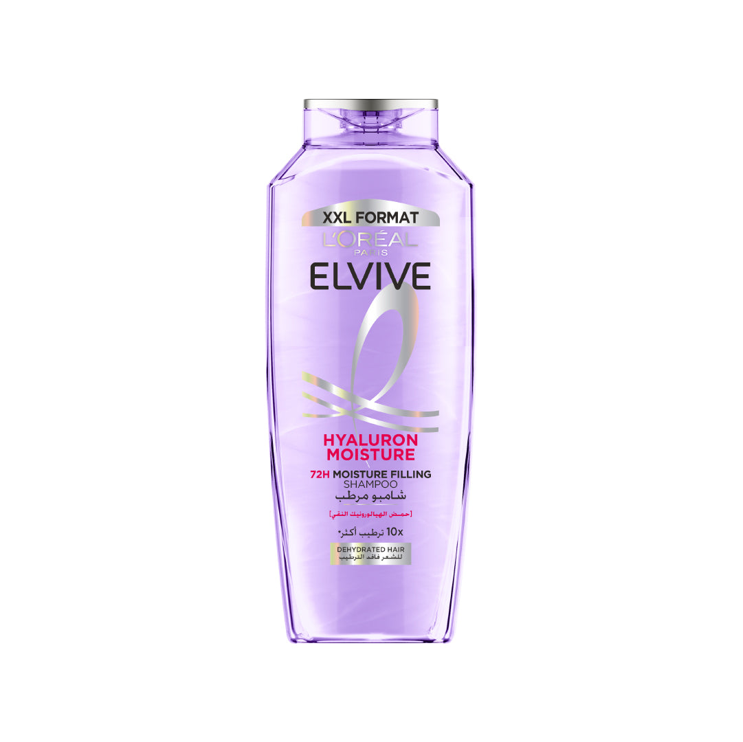 L'Oréal Paris - Elvive 72 hours Hyaluron Moisture Filling Shampoo for Reviving Dehydrated Hair