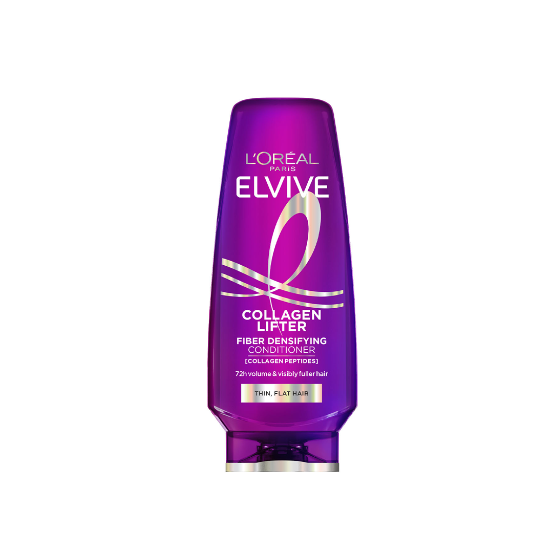 L'Oreal Paris Elseve Collagen Lifter Hair Fibers Thickening Conditioner for Fine Involutionary Hair