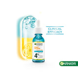 Garnier Fast Clear 4% Salicylic Acid, Vitamin C, Niacinamide, AHA - Anti-Acne Treatment Booster Serum