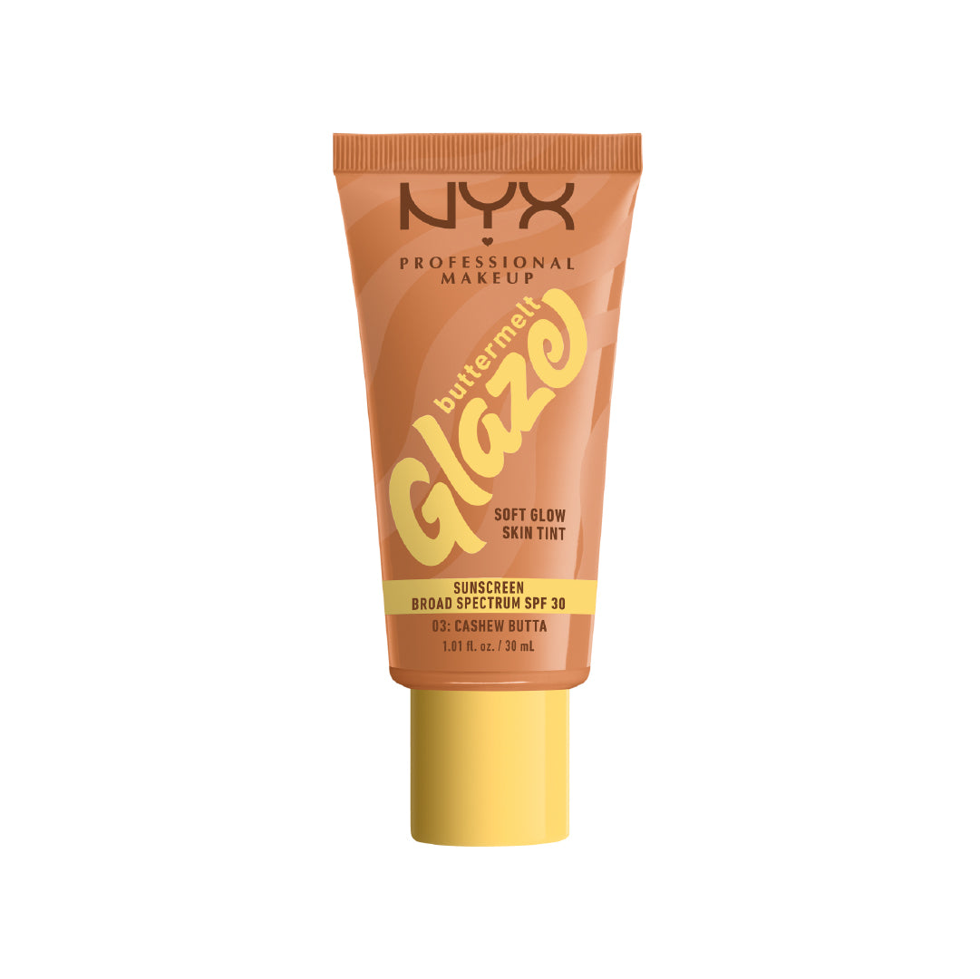 Buttermelt Glaze Soft Glow Skin Tint + SPF/FPS 30, Foundation, 12h Wear