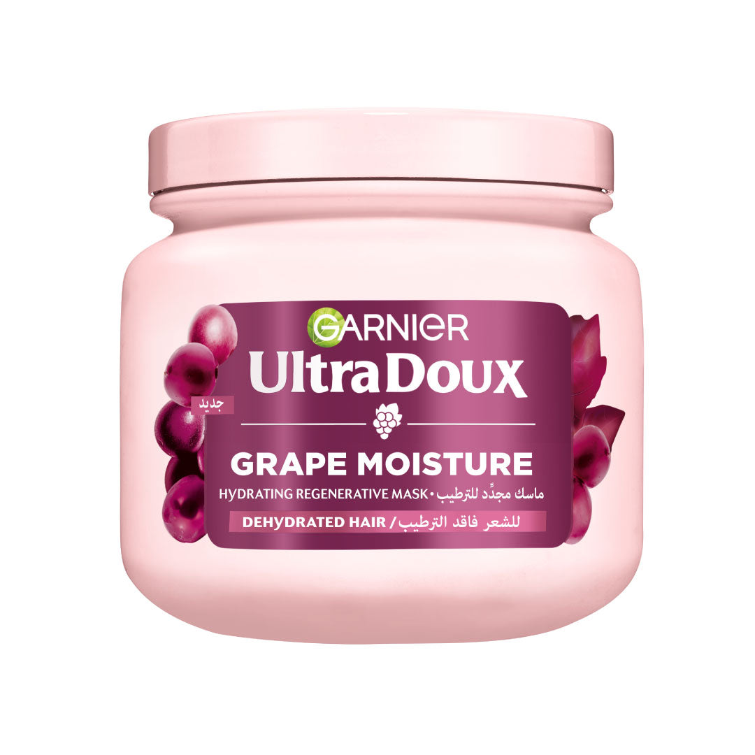 Ultra Doux Grape Moisture - Deep Regenerative Mask for Dehydrated Hair.