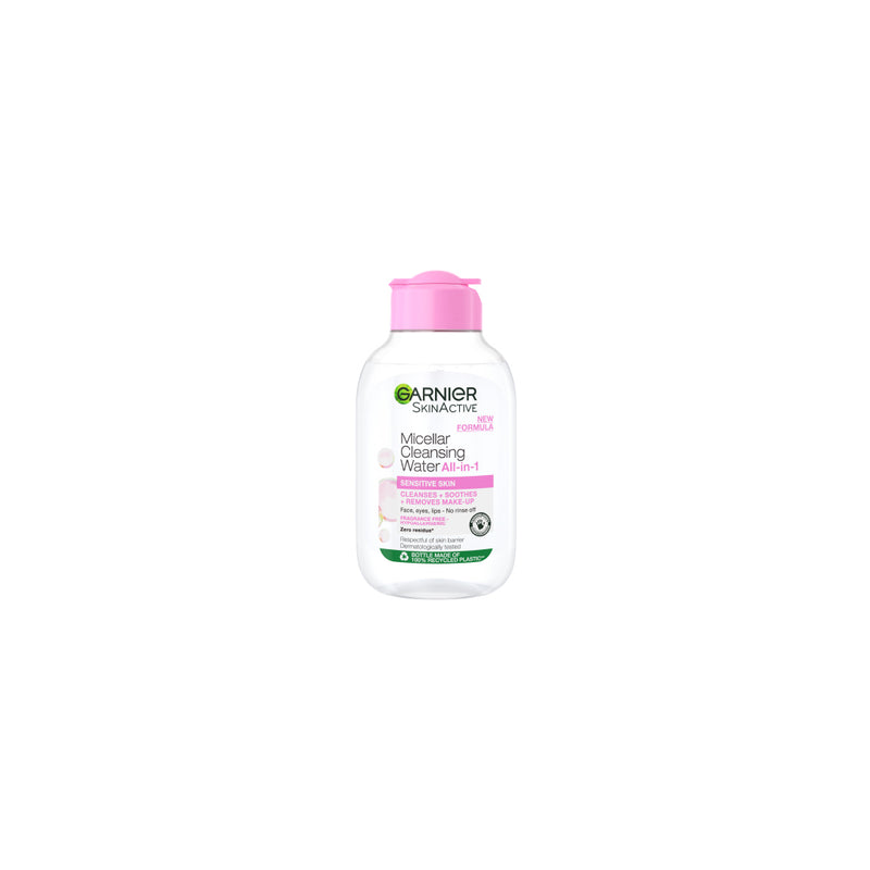 Garnier Micellar Water Facial Cleanser and Makeup Remover Pink for Sensitive Skin