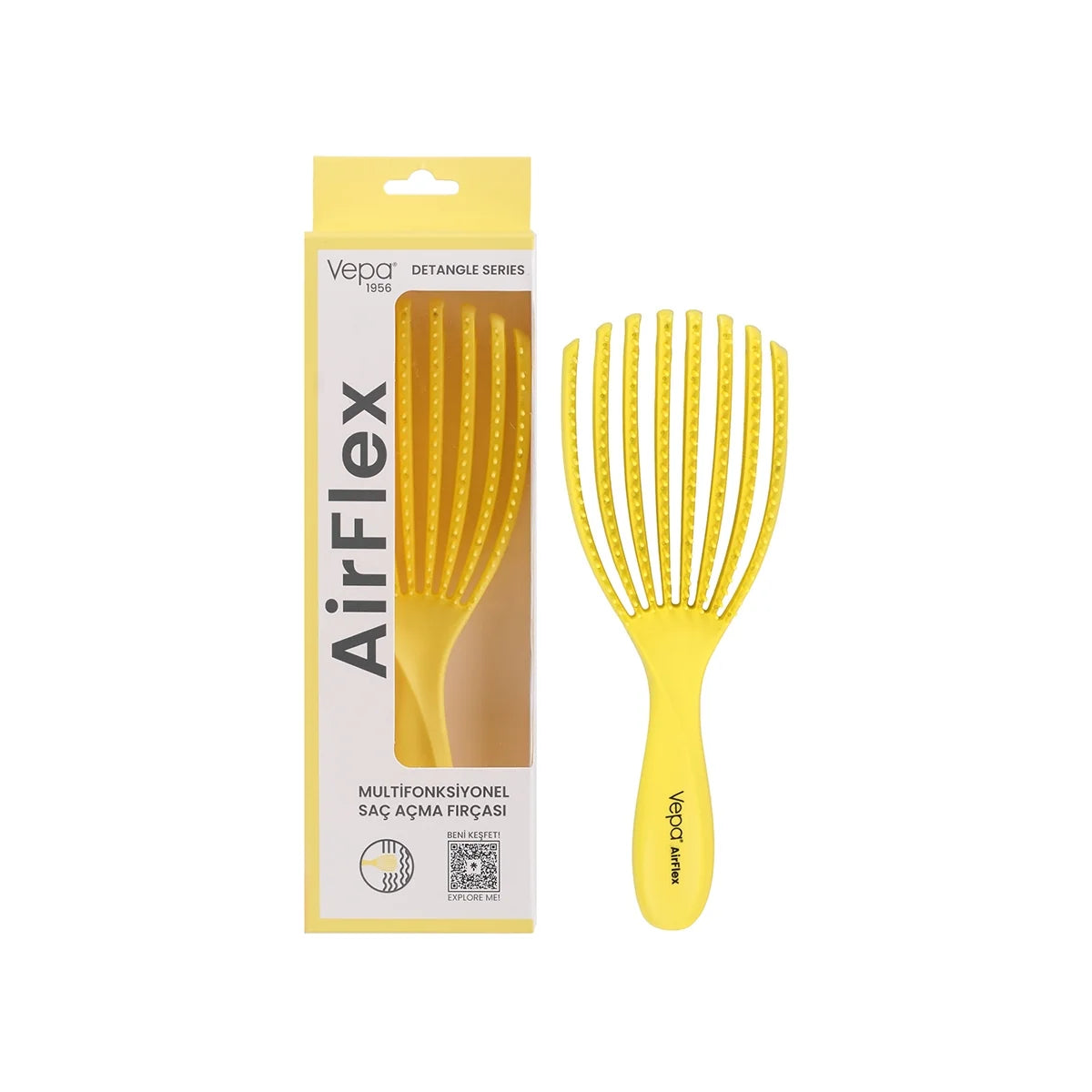 Airflex Multifunctional Hairbrush, Easy to Comb, Anti-Frizz