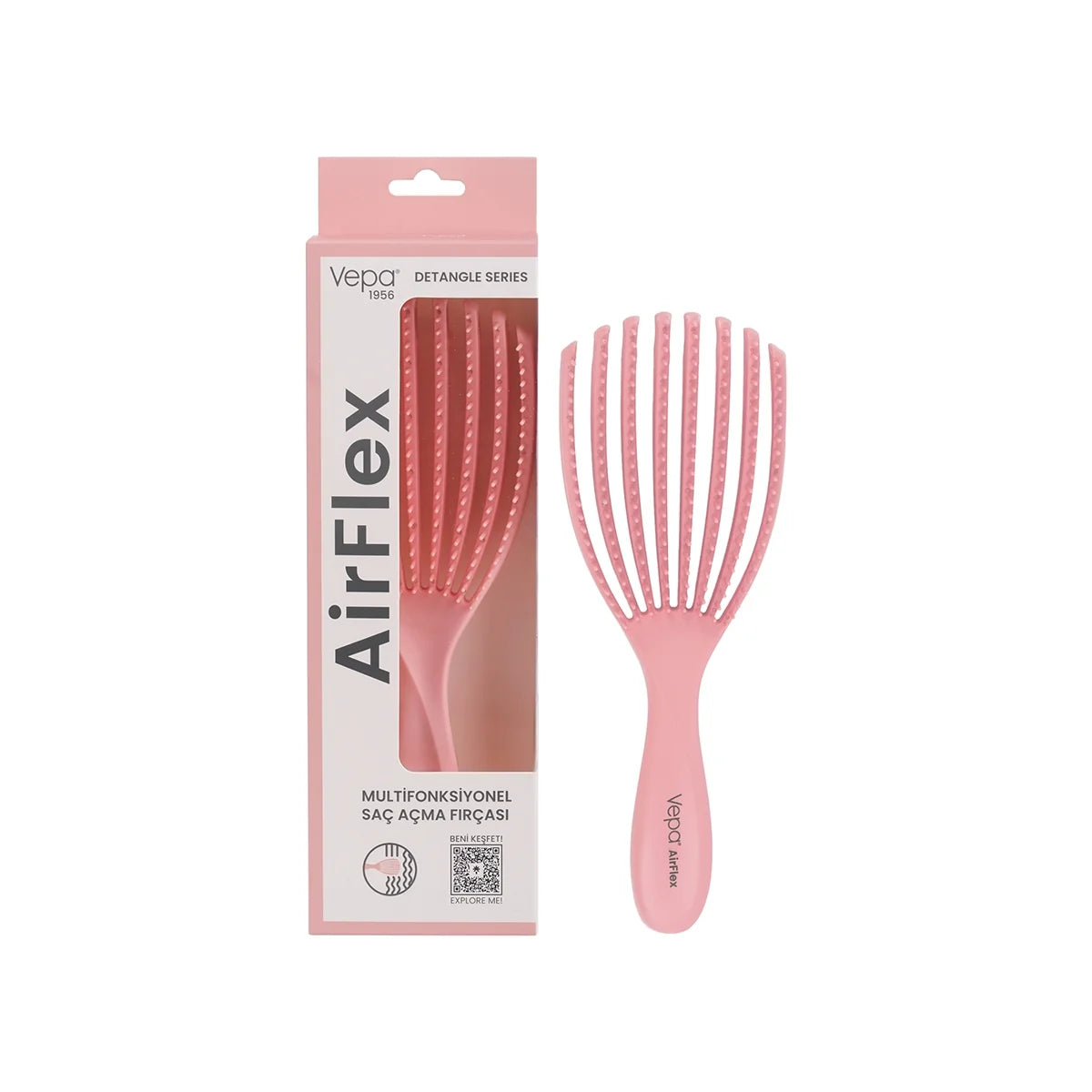 Airflex Multifunctional Hairbrush, Easy to Comb, Anti-Frizz